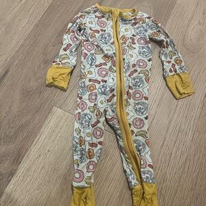 Little One Shop Bamboo Sleeper breakfast foods 3-6 months